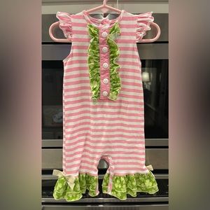 Ricrac & Ruffles Romper 18 months